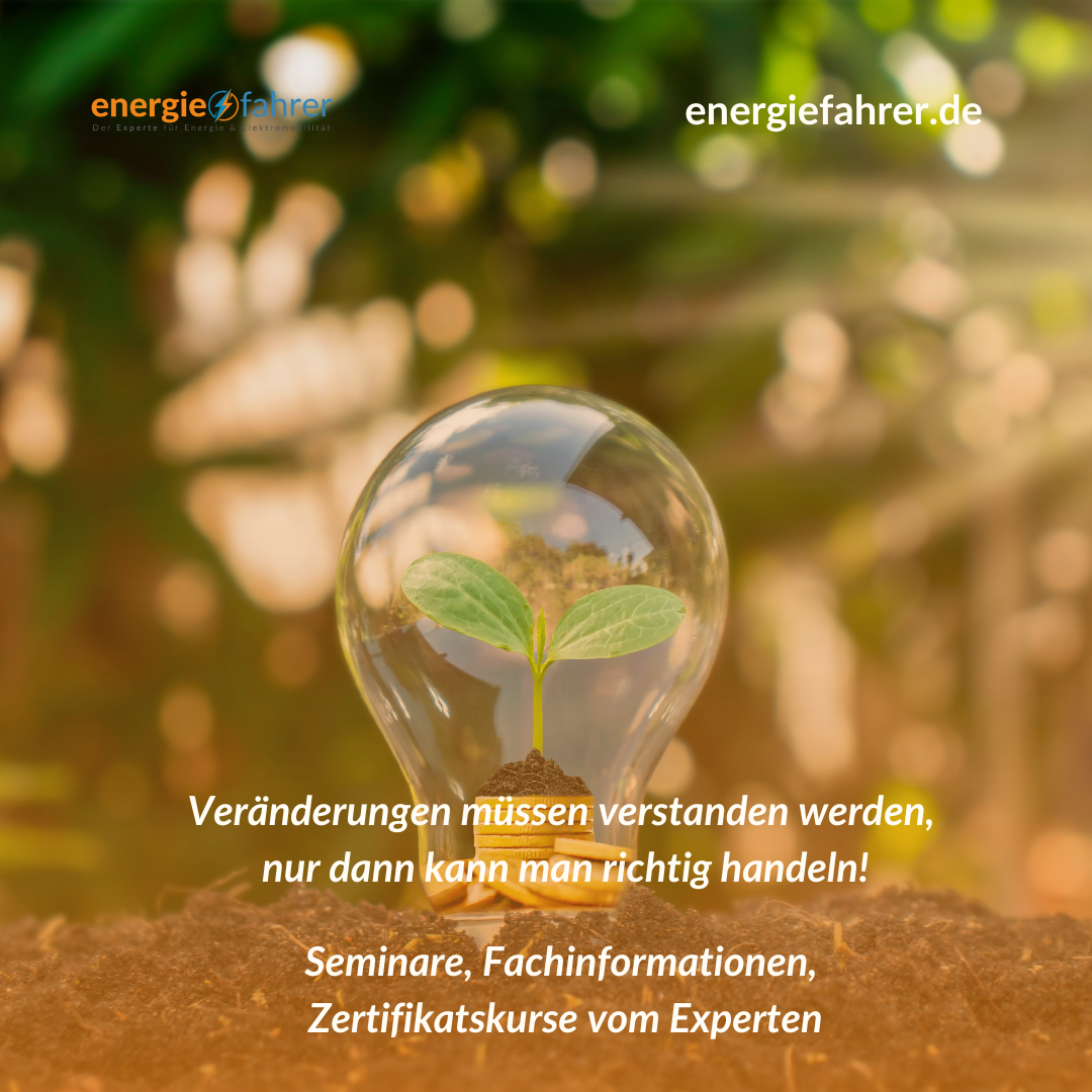 Seminare, Fachinformationen, Zertifikatskurse vom Experten | energiefahrer.de
