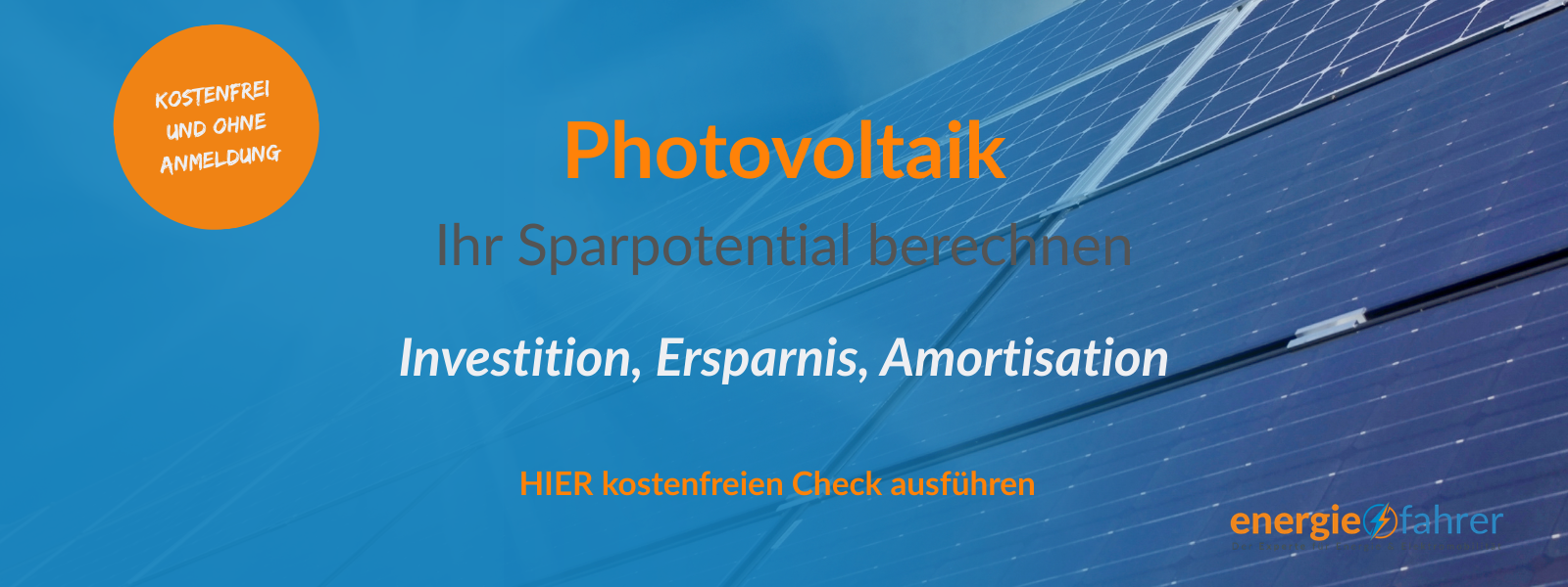 Photovoltaik – Ihr Sparpotenzial berechnen