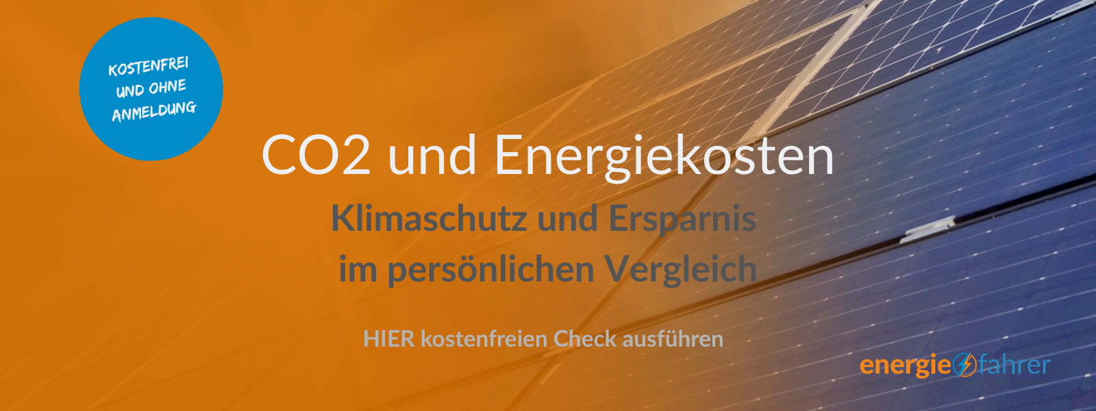 CO2 und Energiekosten Klimaschutz und Ersparnis im persönlichen Vergleich