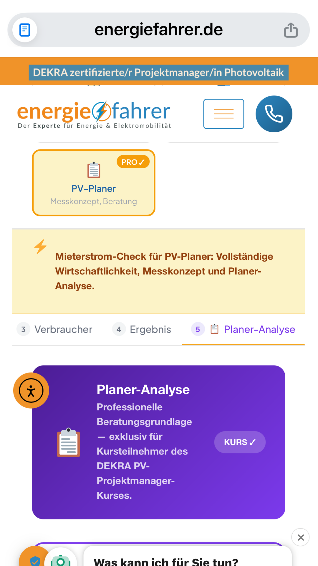 Messkonzept-Hinweise, Wirtschaftlichkeitsschwelle und Fallstricke direkt im Tool — für fundierte Ersteinschätzung ohne stundenlange Recherche