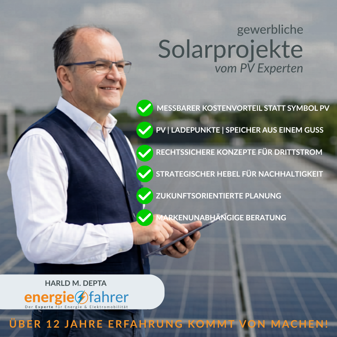 Kosten senken, Wert steigern, Klima schützen mit PV Expertise von energiefahrer