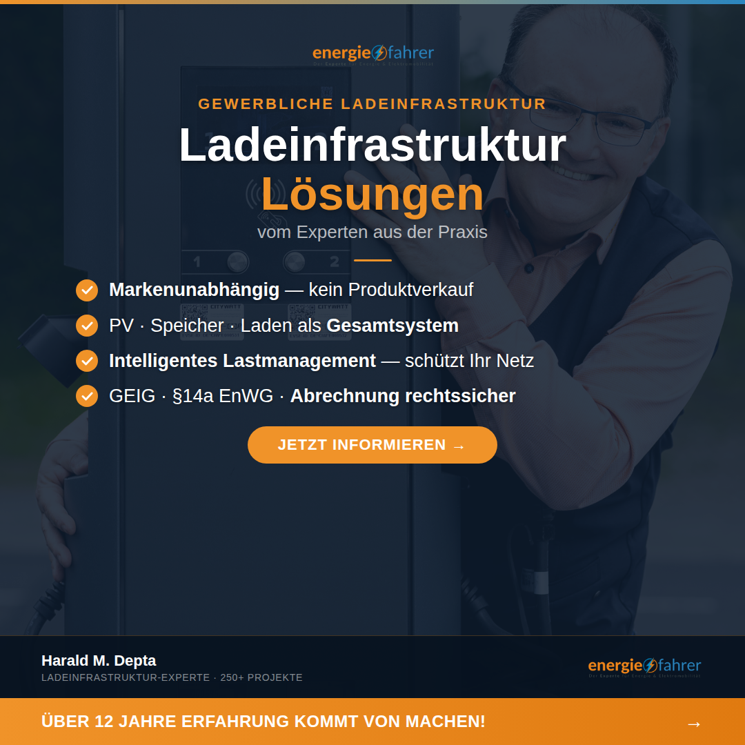 Wer Ladeinfrastruktur ohne Gesamtsystem denkt, zahlt zu viel und verschenkt steuerliche Hebel. Beratung beginnt vor der ersten Ladesäule.